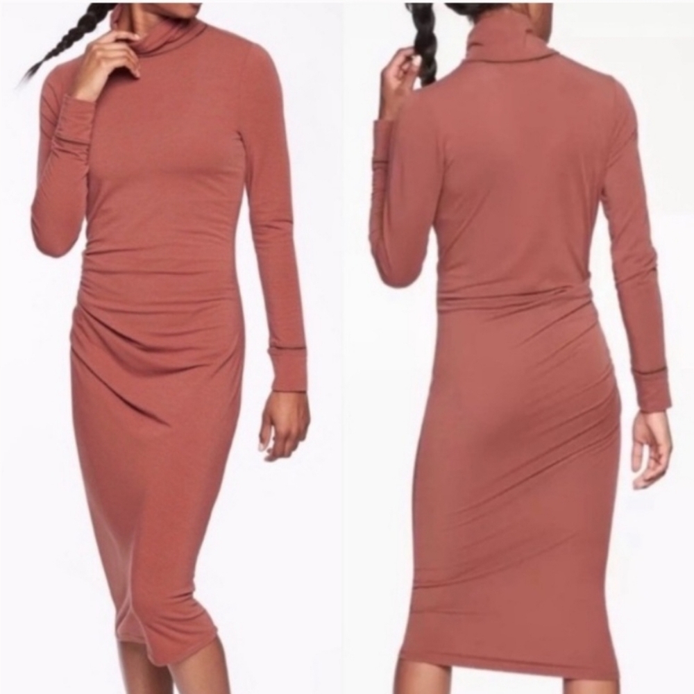 Athleta Industry Turtleneck Dress